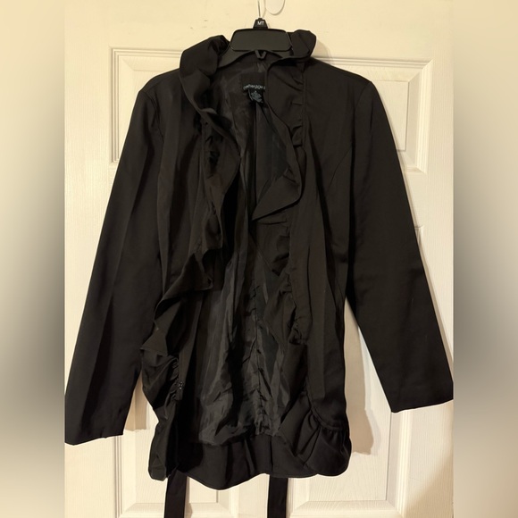 Cynthia Rowley belted Jacket- size medium - Picture 7 of 9